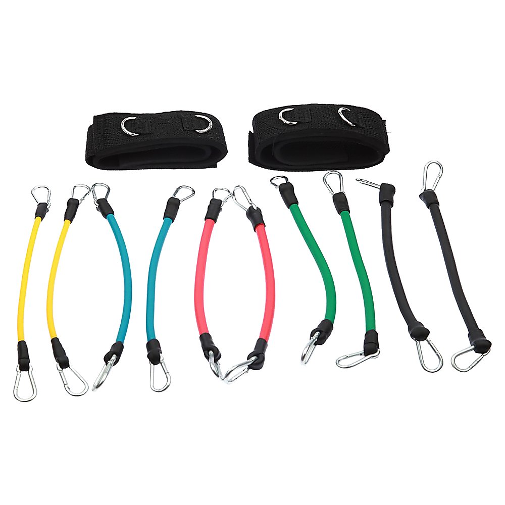 13 - Piece Leg Resistance Exercise Band Set - Crafty Golf