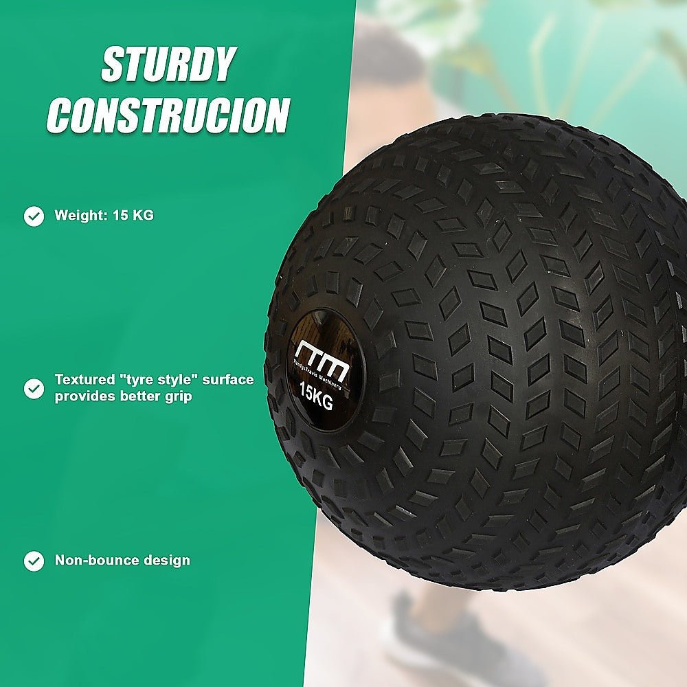 15kg Tyre Thread Slam Ball - Crafty Golf