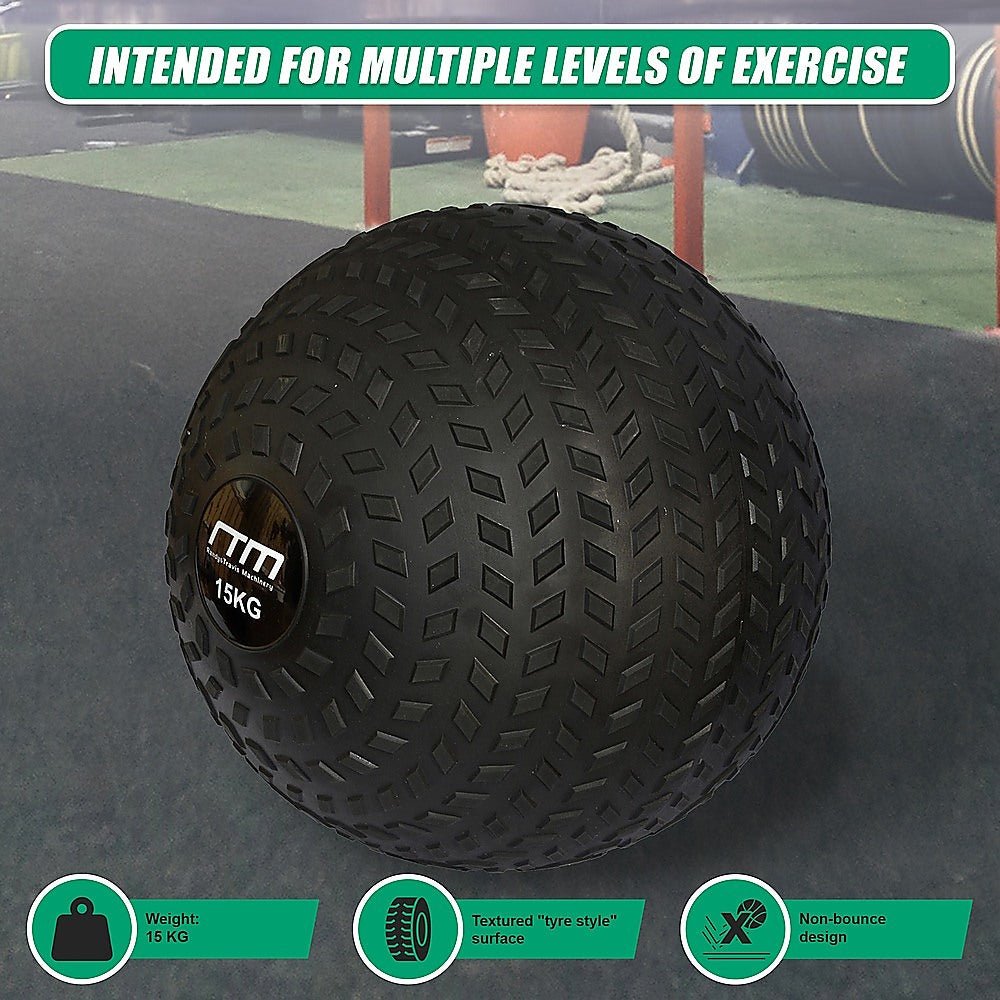 15kg Tyre Thread Slam Ball - Crafty Golf