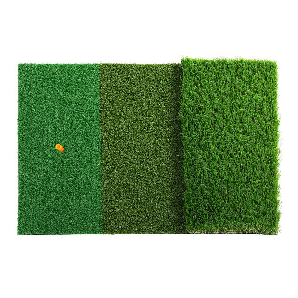 3 - in - 1 Golf Hitting Mat - Portable Driving Range Practice Aid - Crafty Golf