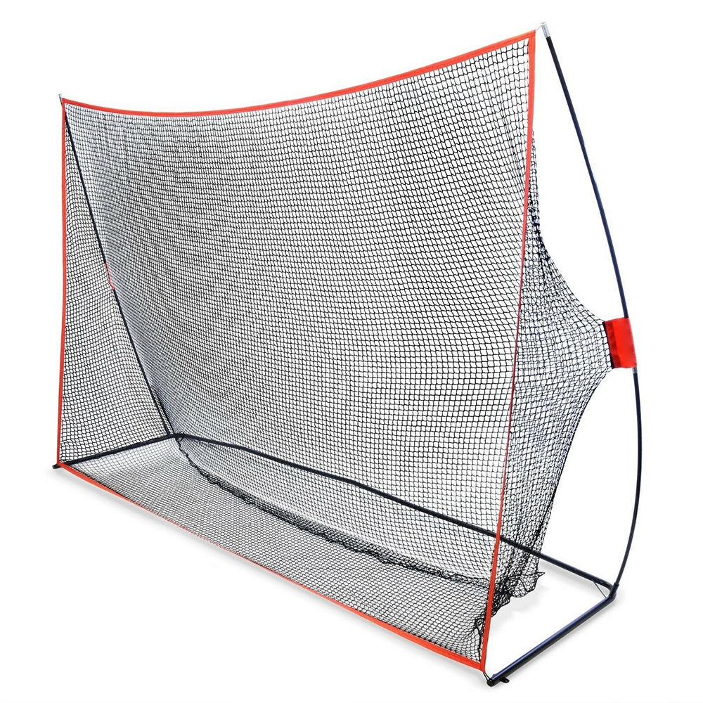 3M Golf Practice Net - Portable Hitting & Swing Training Net + Carry Bag - Crafty Golf