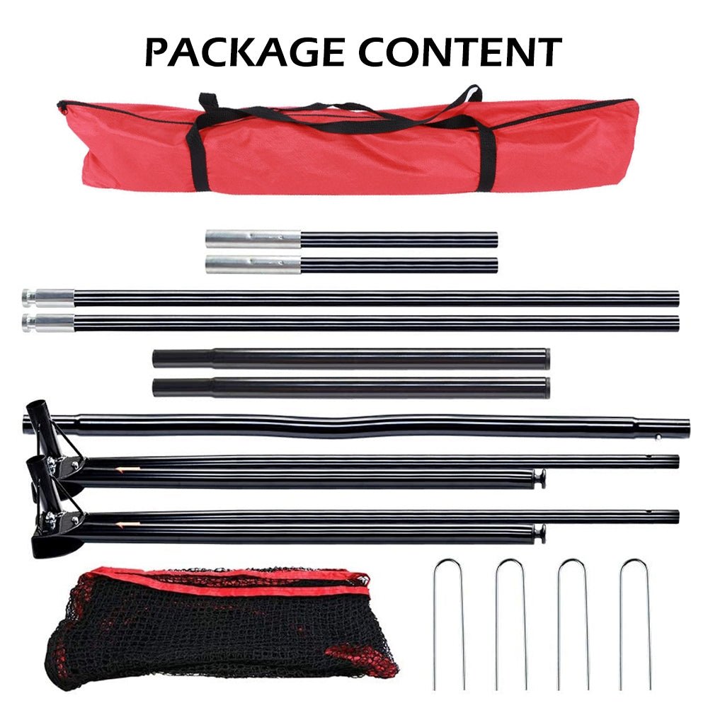 3M Golf Practice Net - Portable Hitting & Swing Training Net + Carry Bag - Crafty Golf