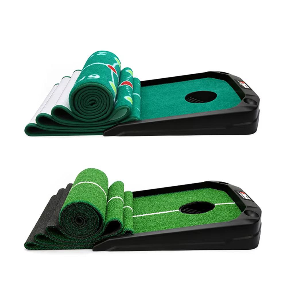 3M Indoor Putting Mat with Automatic Ball Return - Crafty Golf