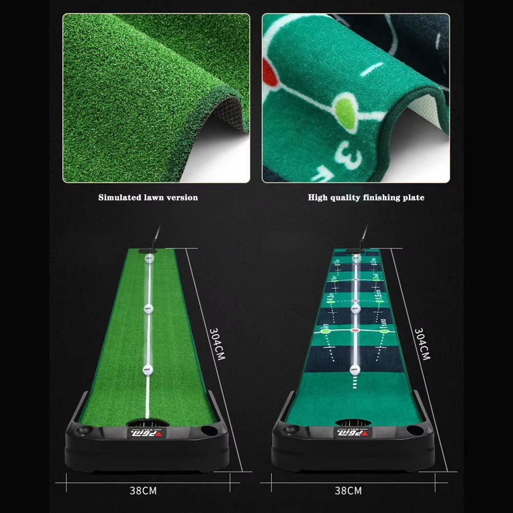 3M Indoor Putting Mat with Automatic Ball Return - Crafty Golf