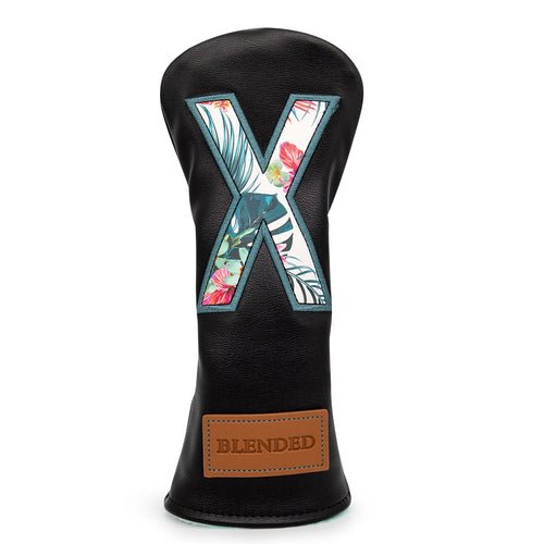Black Hawaiian Summer Golf Head Covers - Crafty Golf