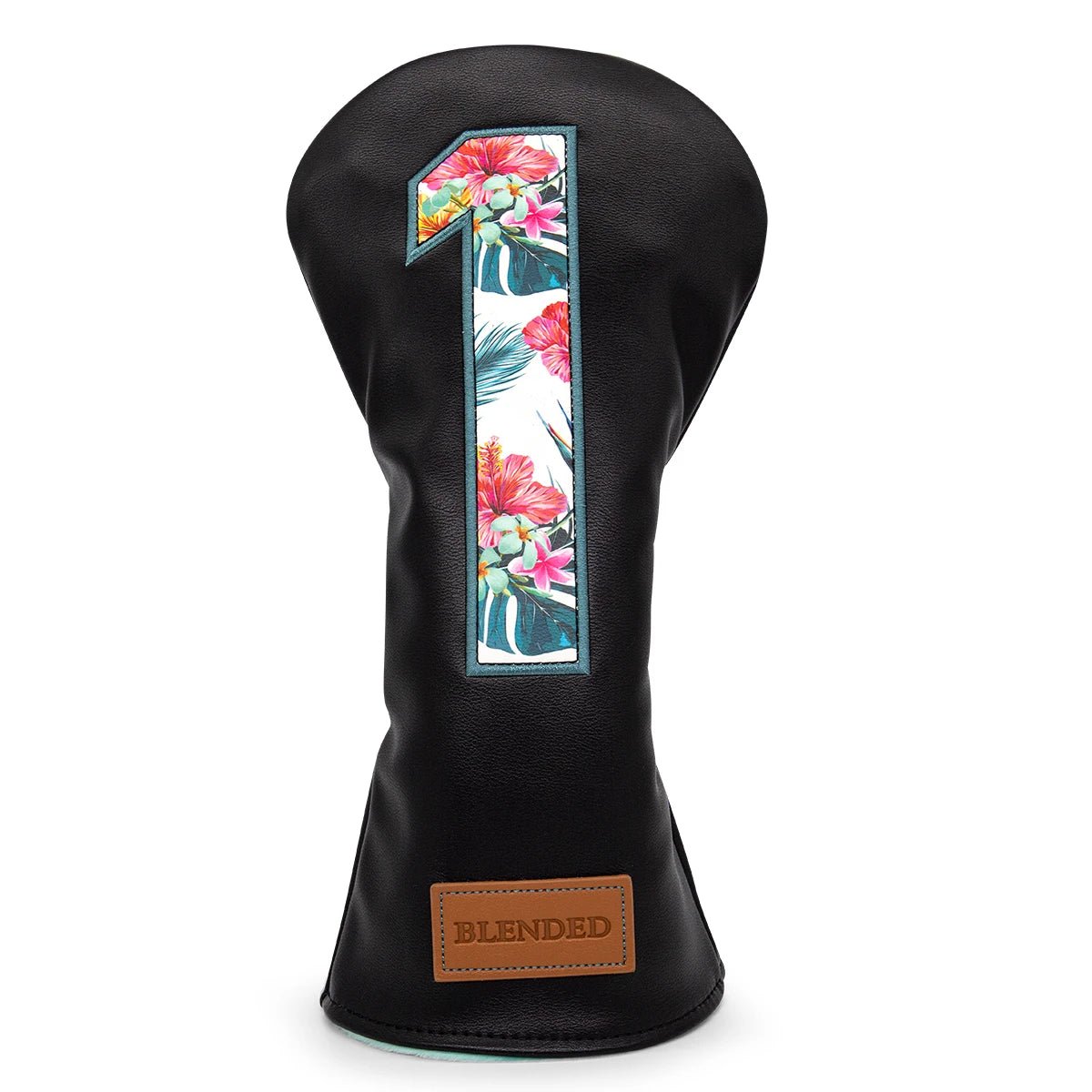Black Hawaiian Summer Golf Head Covers - Crafty Golf