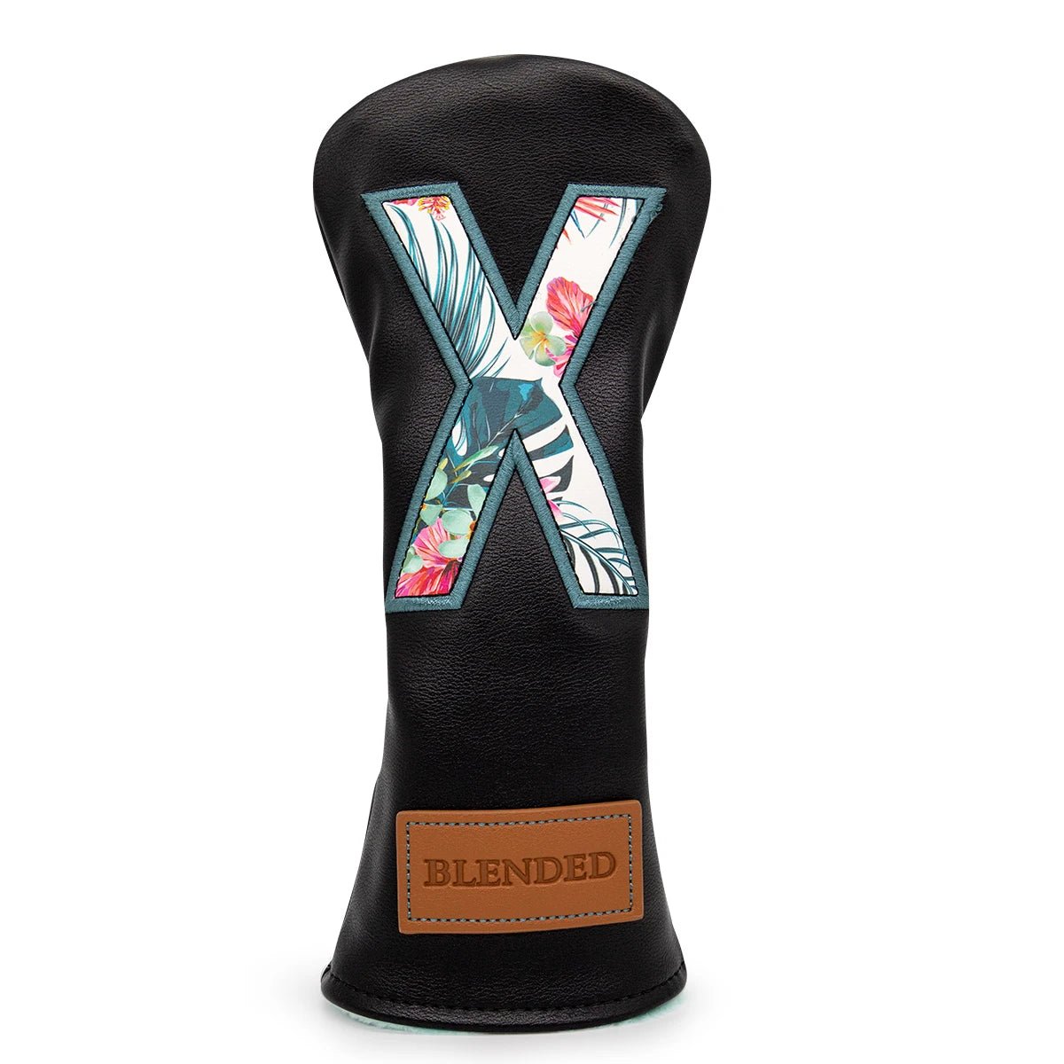 Black Hawaiian Summer Golf Head Covers - Crafty Golf