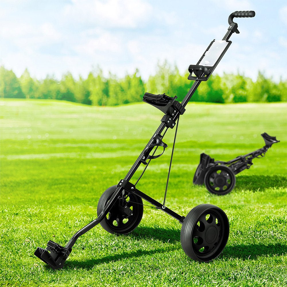 Everfit 2 Wheel Golf Buggy - Crafty Golf