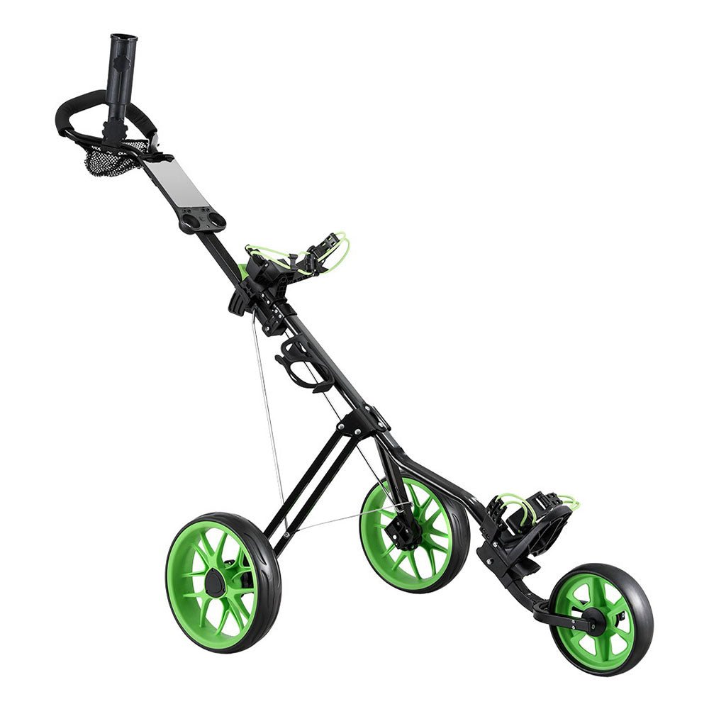 Everfit 3 Wheel Golf Buggy with Adjustable Height - Crafty Golf