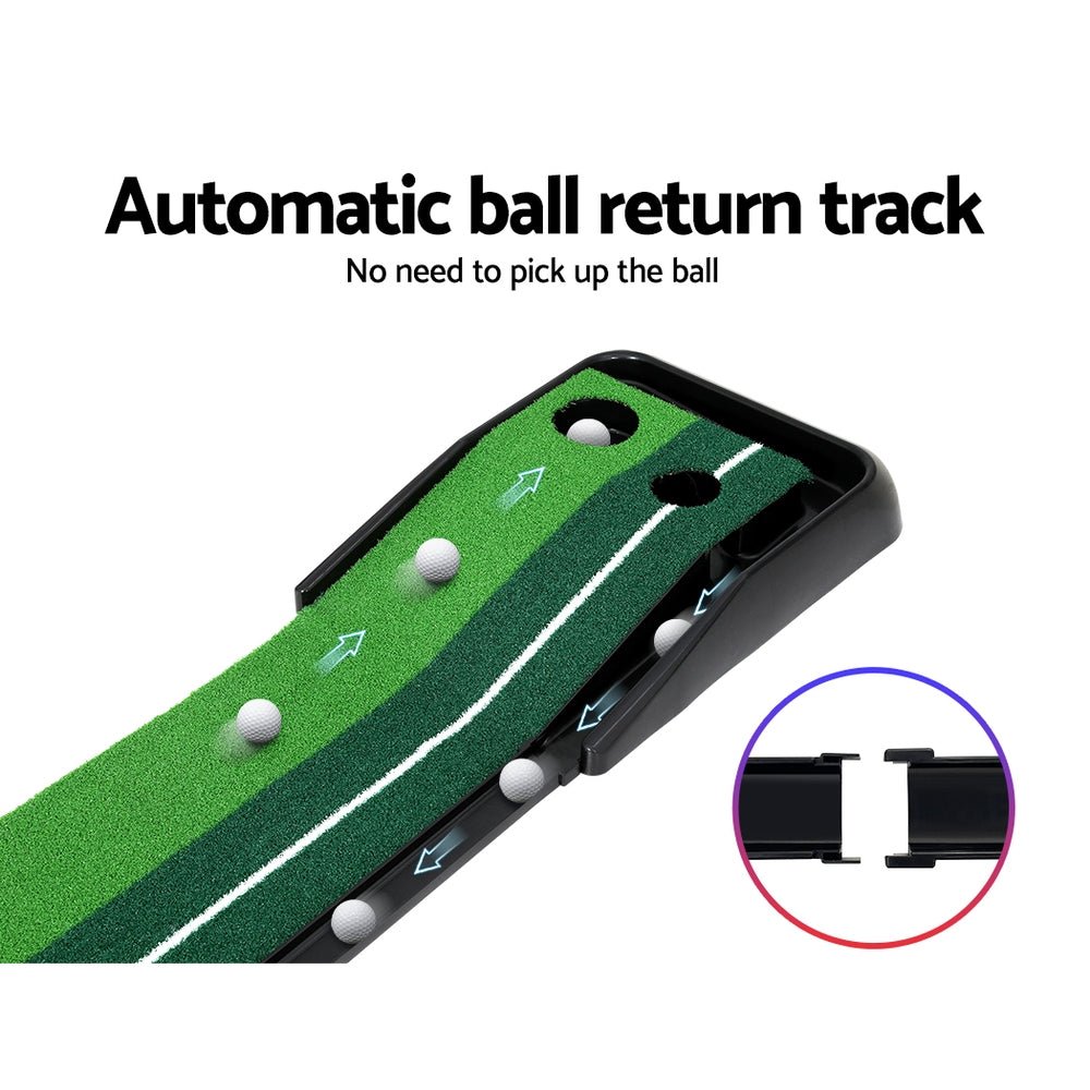 Everfit 3M Golf Putting Mat with Ball Return - Crafty Golf