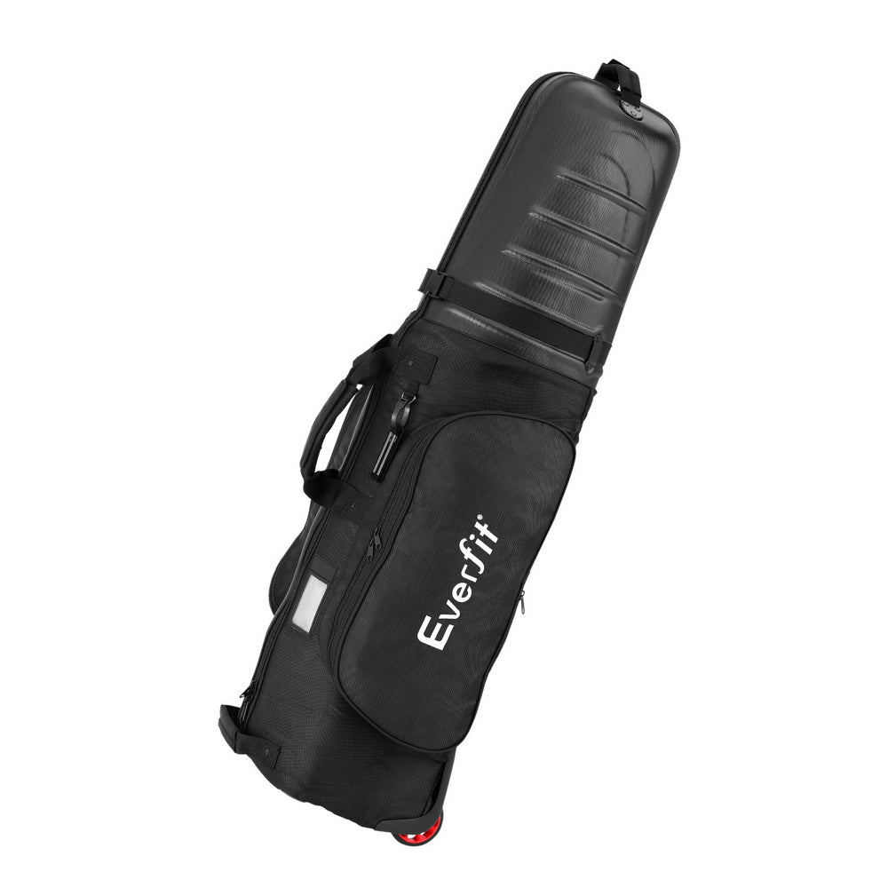 Everfit Golf Travel Bags - Semi - Hard Shell with Wheels - Crafty Golf