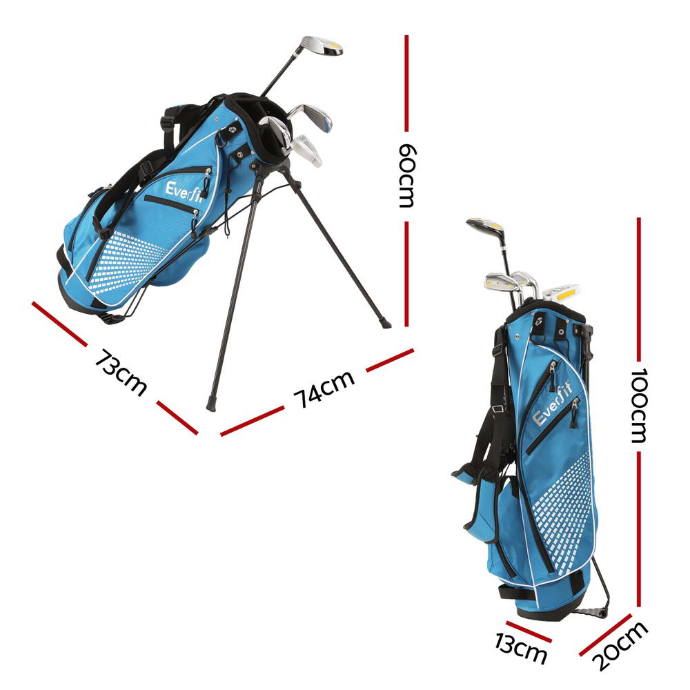 Everfit Junior Golf Club Set with Carry Bag - Crafty Golf