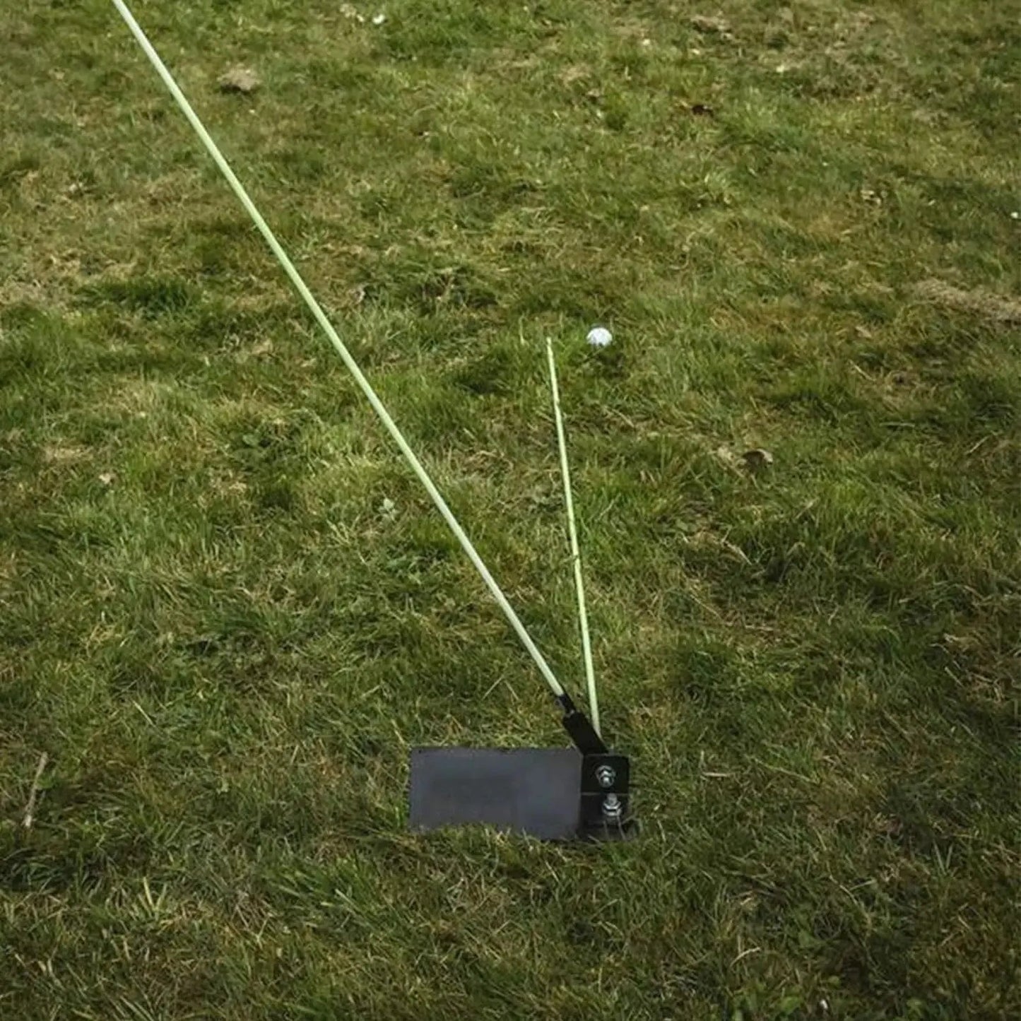 Golf Alignment Stick Holder Swing Practice Plate Plane Trainer - Crafty Golf