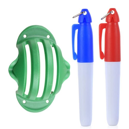 Golf Ball Line Marker With 2 Markers