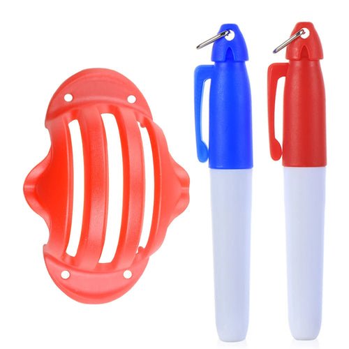 Golf Ball Line Marker With 2 Markers