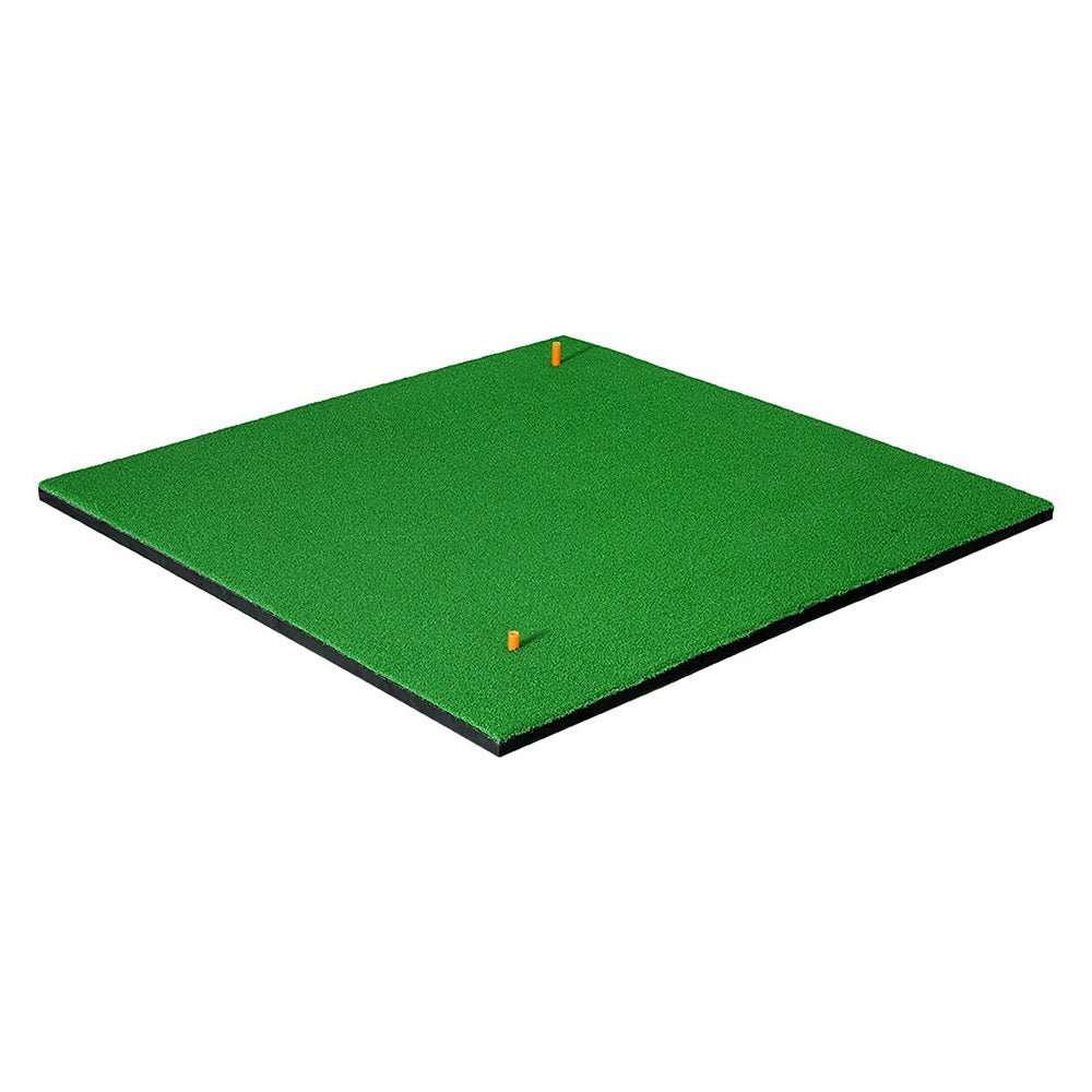 Golf Hitting Mat Portable Swing Training Aid 150x150cm - Crafty Golf