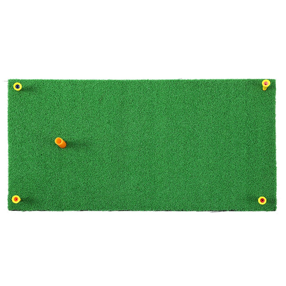Golf Hitting Mat Portable Swing Training Aid 60x30cm - Crafty Golf
