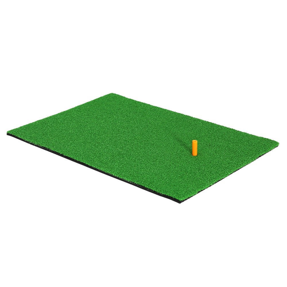 Golf Hitting Practice Mat Portable Training Aid 80x60cm - Crafty Golf