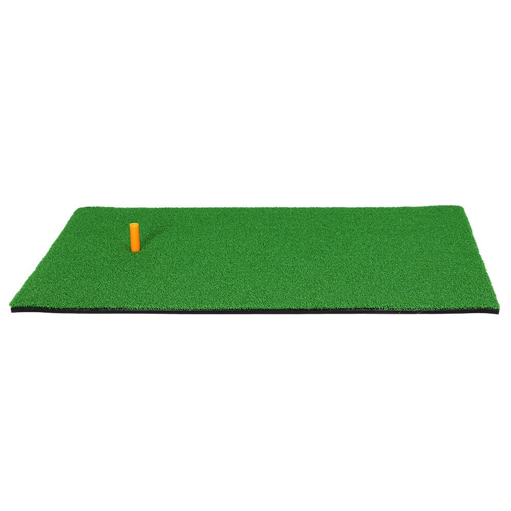 Golf Hitting Practice Mat Portable Training Aid 80x60cm - Crafty Golf