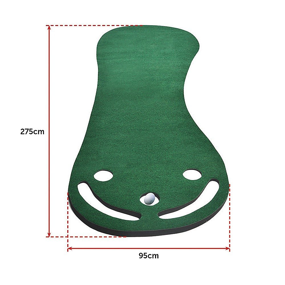Golf Putting Green Par Three 95cm x 275cm - Crafty Golf
