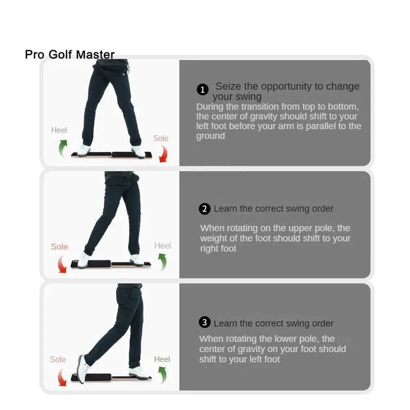 Golfer Center of Gravity Transfer Board - Crafty Golf