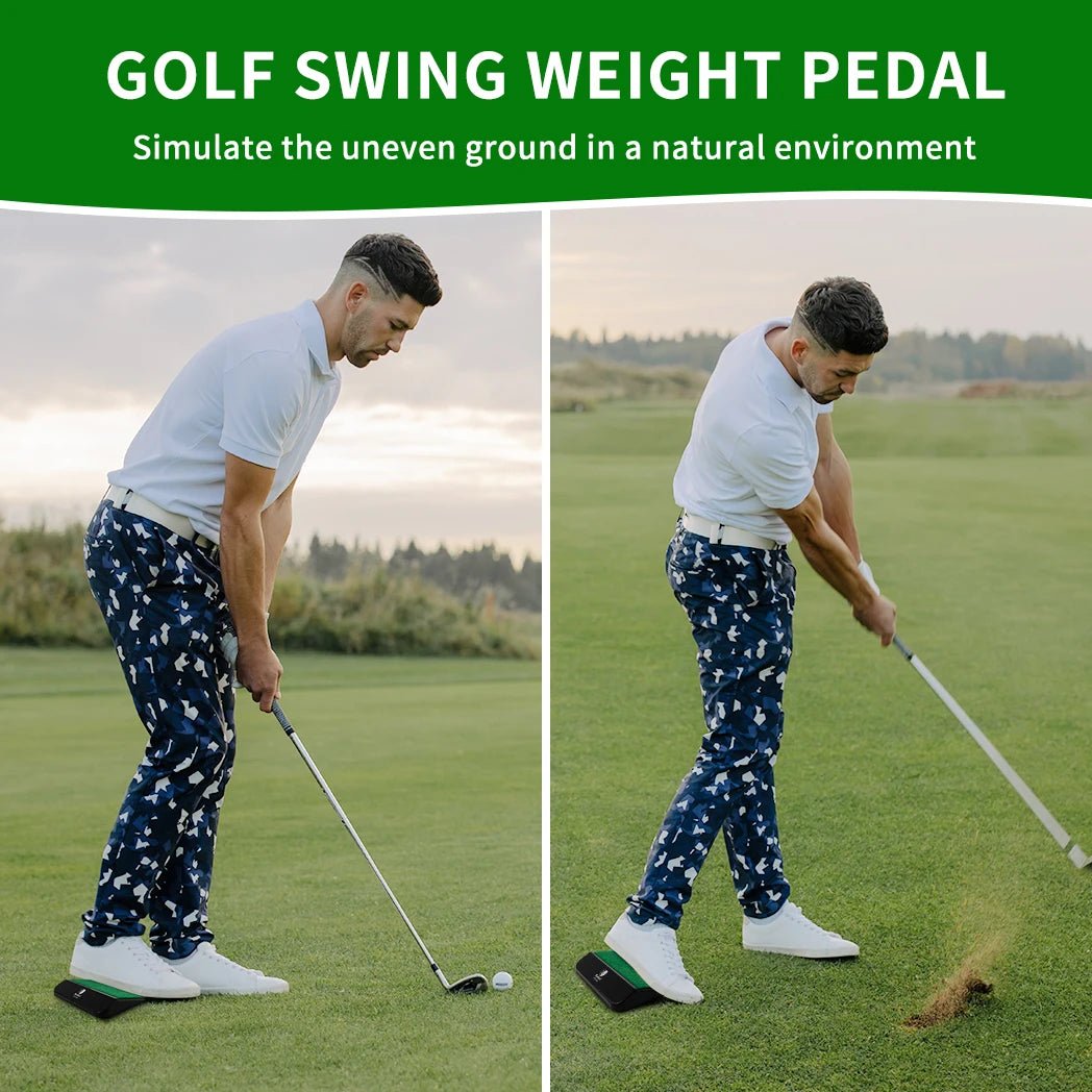 Indoor and Outdoor Golf Weight Transfer Trainer - Crafty Golf