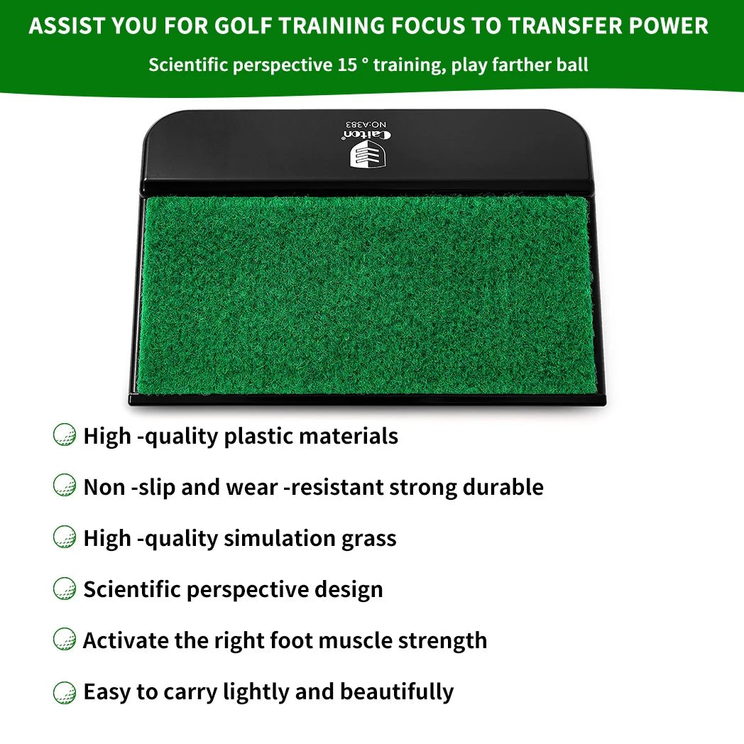 Indoor and Outdoor Golf Weight Transfer Trainer - Crafty Golf