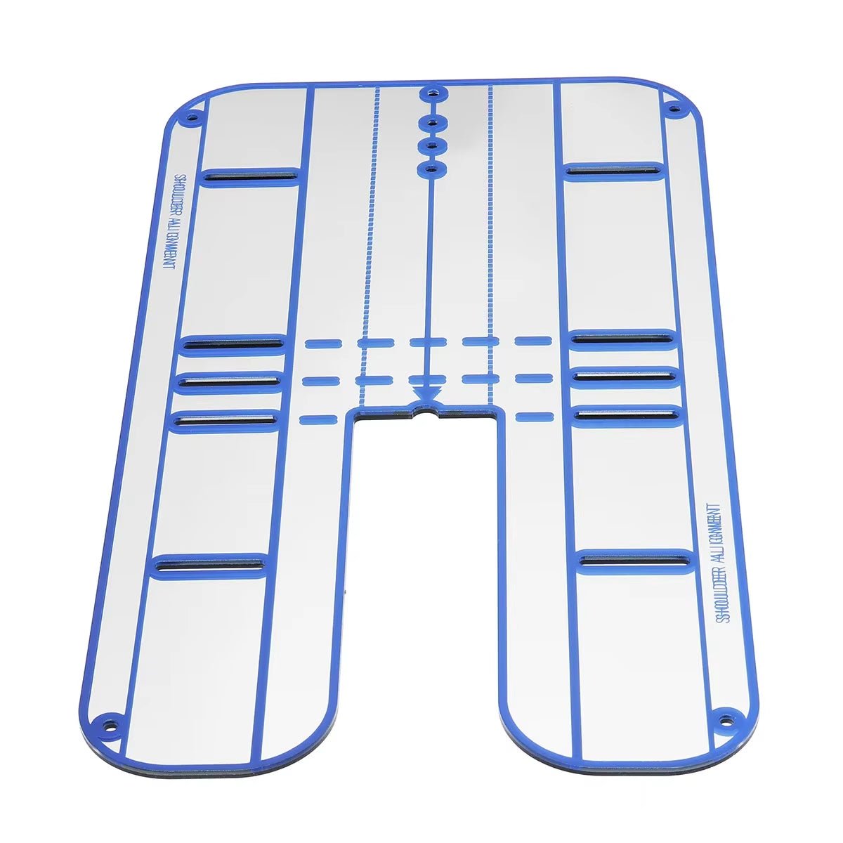 Premium Electric Blue Putting Mirror - Crafty Golf