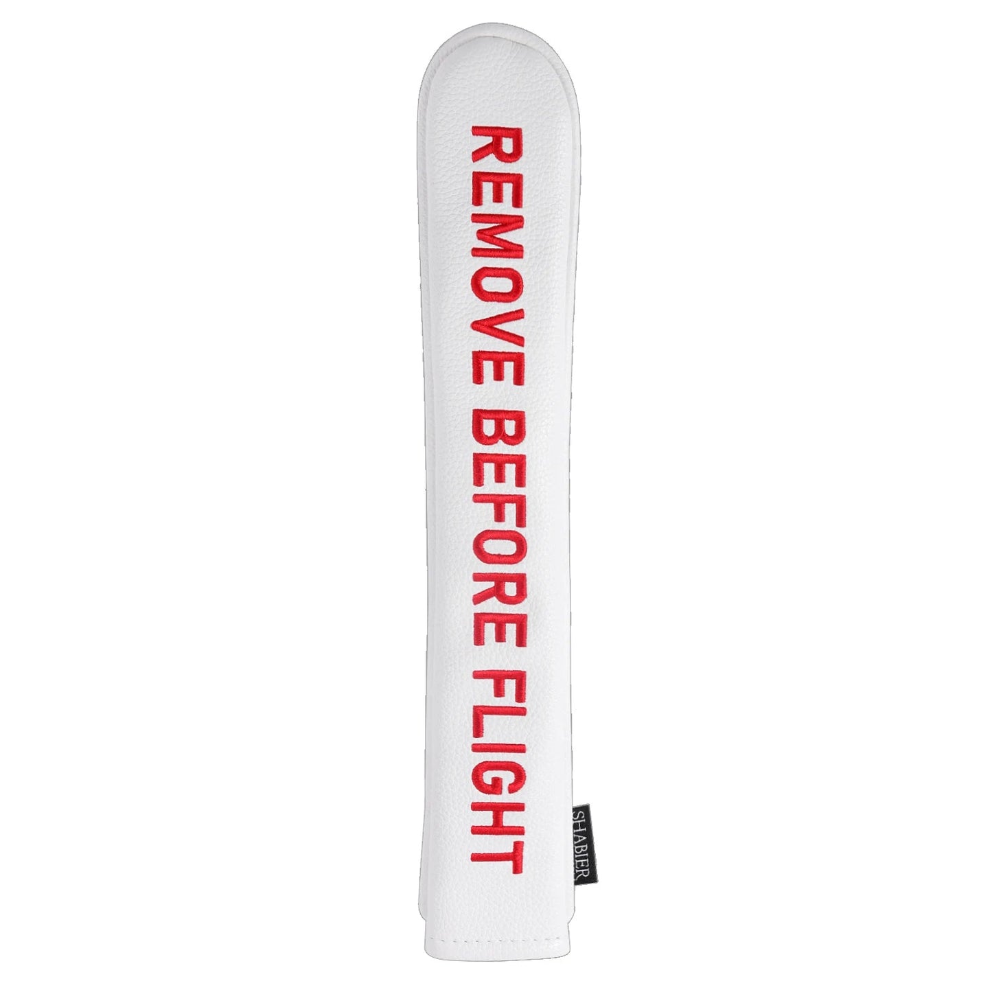"Remove before Flight" Alignment Stick Covers - Crafty Golf