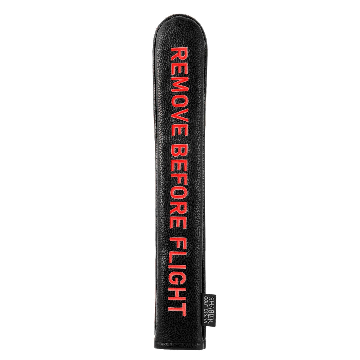 "Remove before Flight" Alignment Stick Covers - Crafty Golf