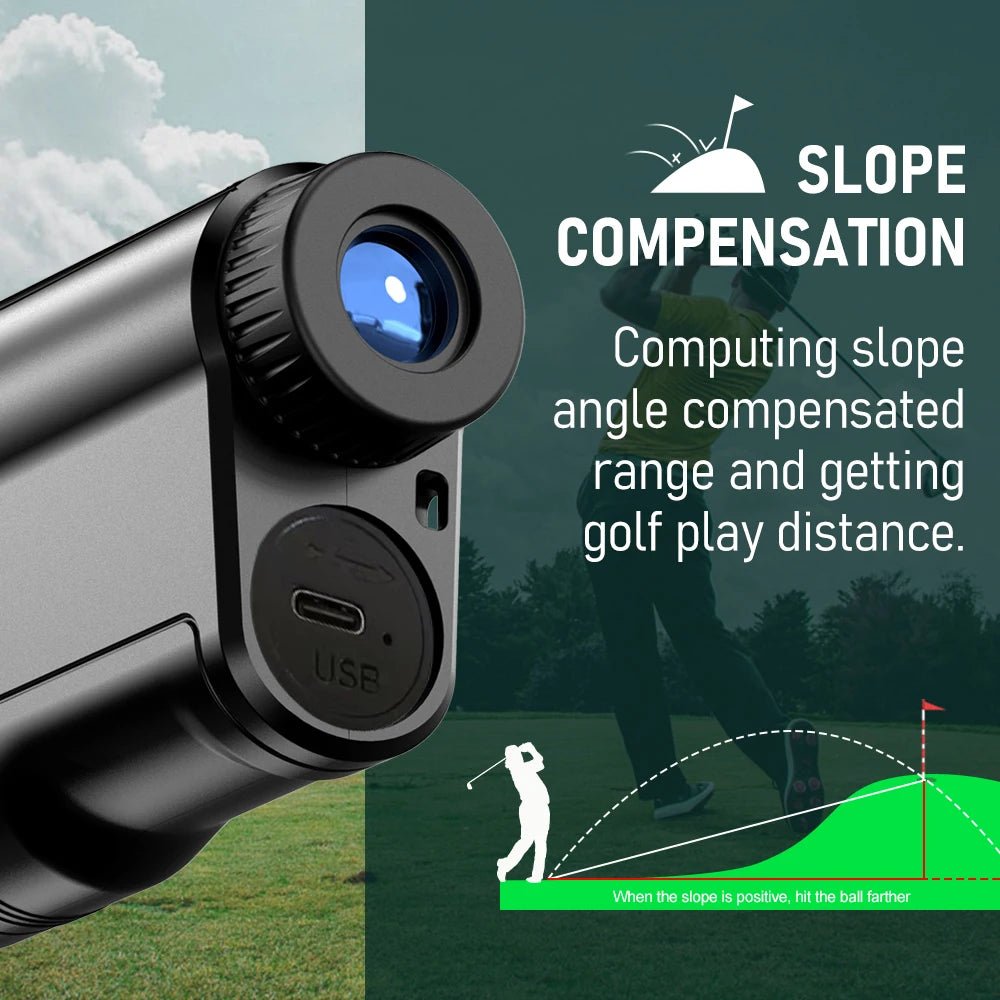 REVASRI KM - M600 USB Rechargeable Rangefinder - Crafty Golf