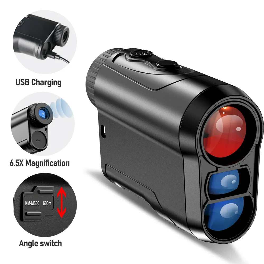 REVASRI KM - M600 USB Rechargeable Rangefinder - Crafty Golf