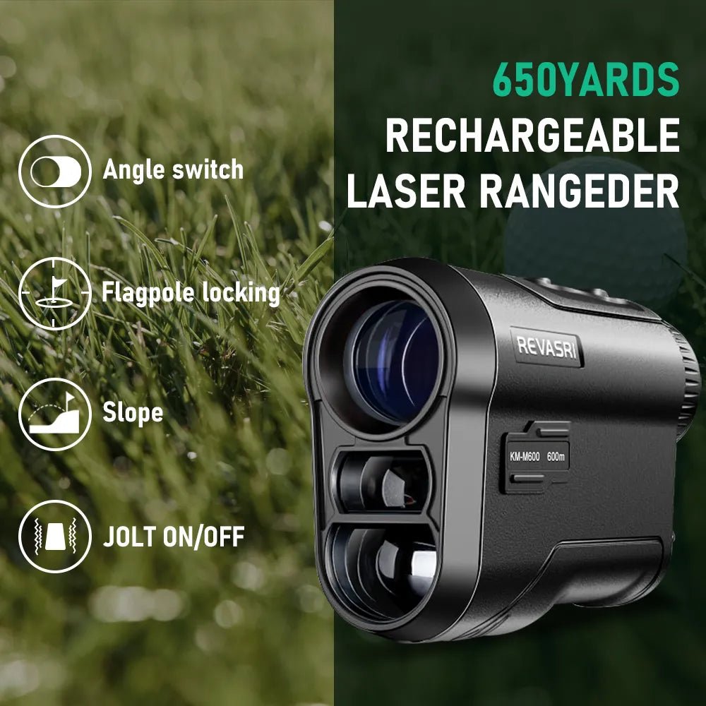 REVASRI KM - M600 USB Rechargeable Rangefinder - Crafty Golf