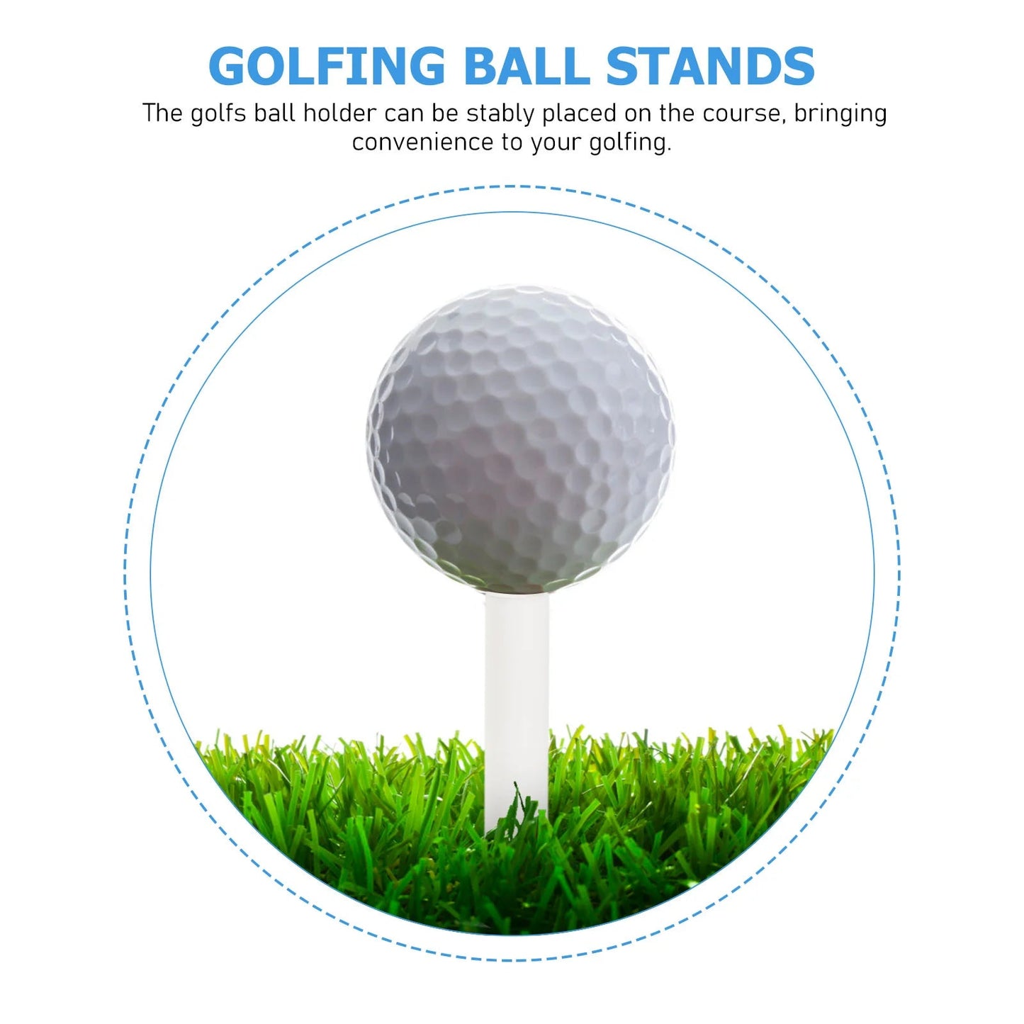 Silicone Golf Practice Mat Tees (5pcs) - Crafty Golf