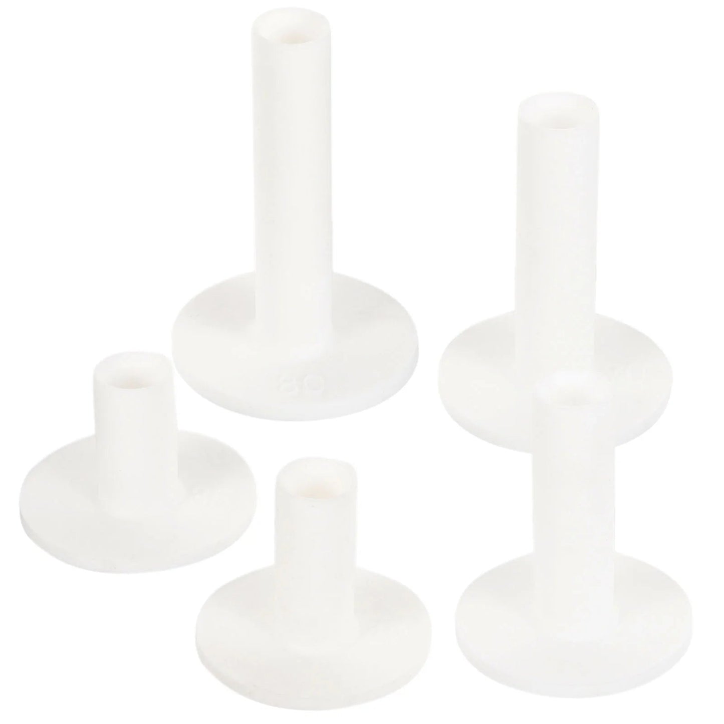 Silicone Golf Practice Mat Tees (5pcs) - Crafty Golf