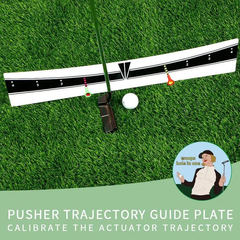 Track Board Putting Trainer - Crafty Golf