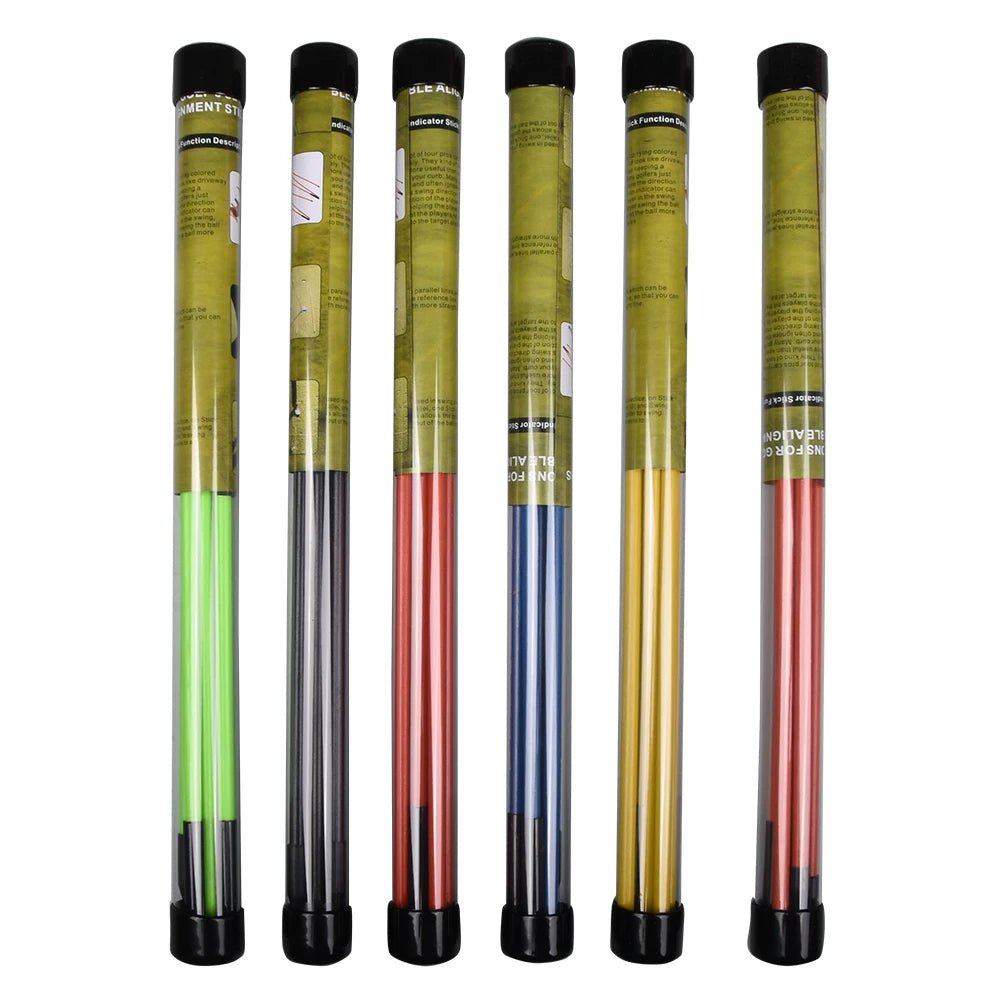 Tri - Fold Alignment Sticks - Crafty Golf