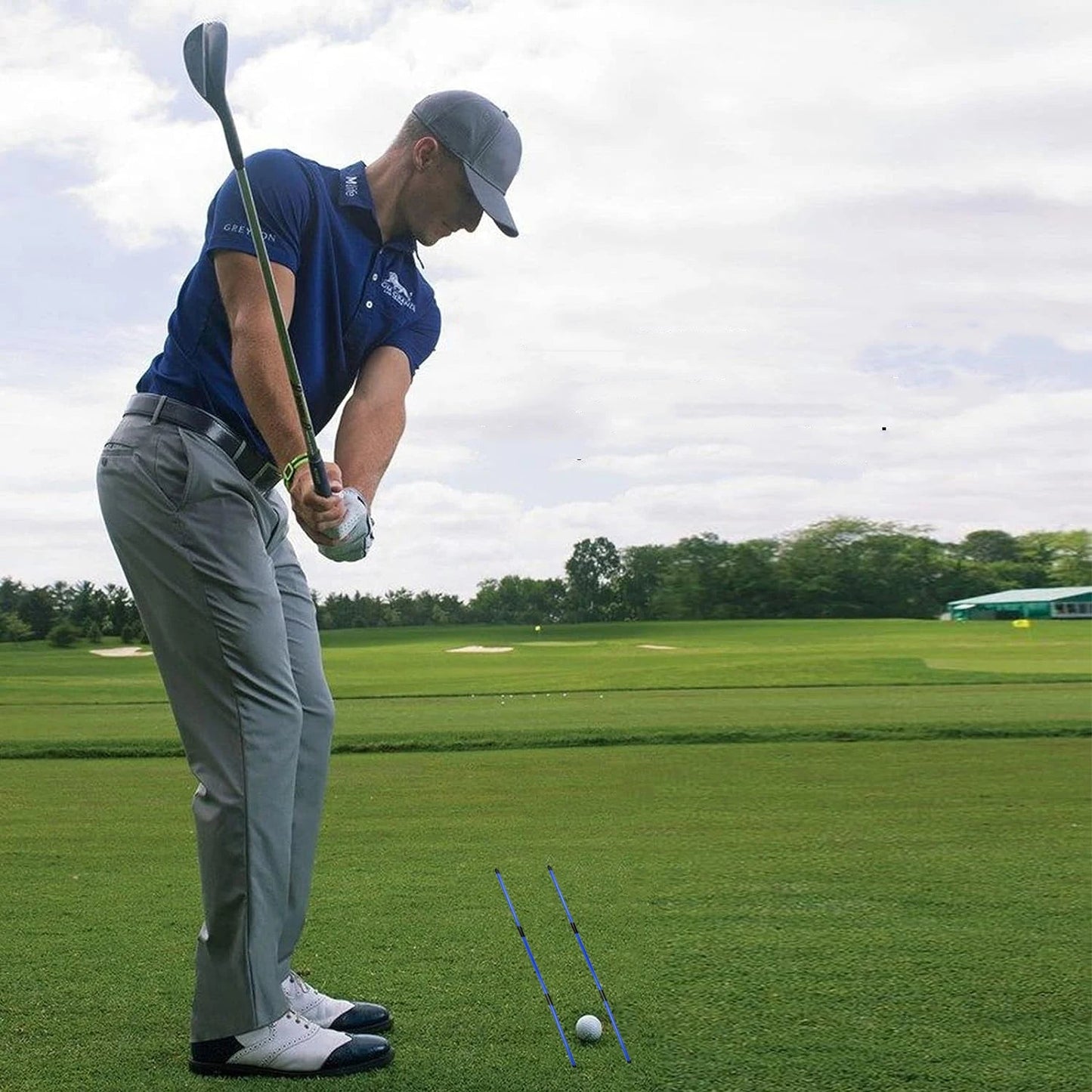 Tri - Fold Alignment Sticks - Crafty Golf