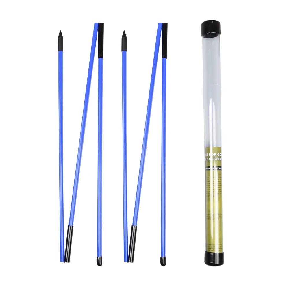 Tri - Fold Alignment Sticks - Crafty Golf