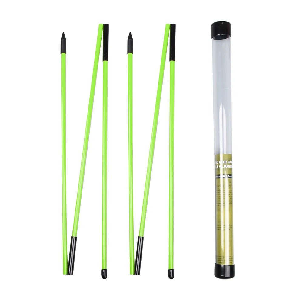 Tri - Fold Alignment Sticks - Crafty Golf