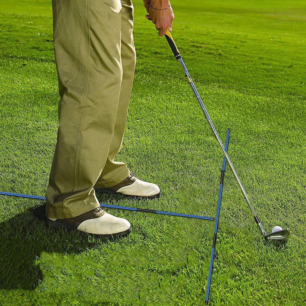 Tri - Fold Alignment Sticks - Crafty Golf