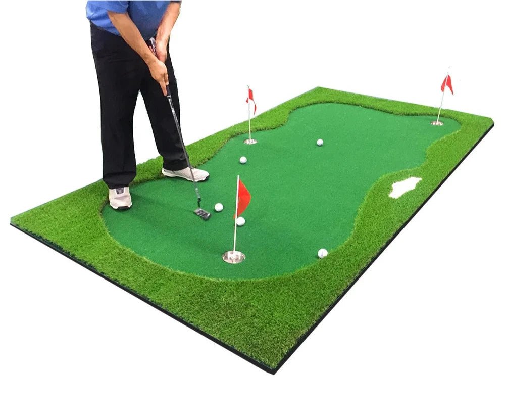 True Roll 3 Hole Indoor Putting Green - Crafty Golf