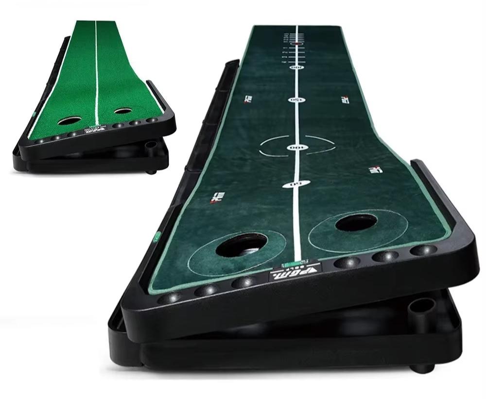 True Roll Indoor Adjustable Slope Putting Mat - Crafty Golf