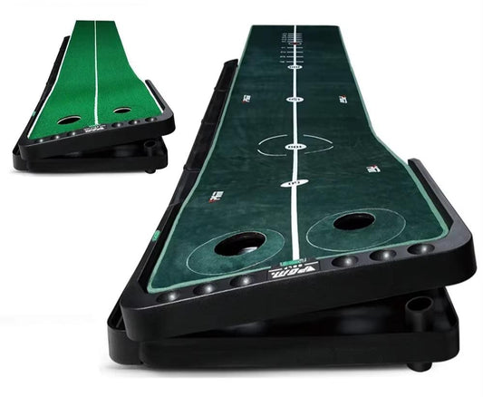 True Roll Indoor Adjustable Slope Putting Mat - Crafty Golf