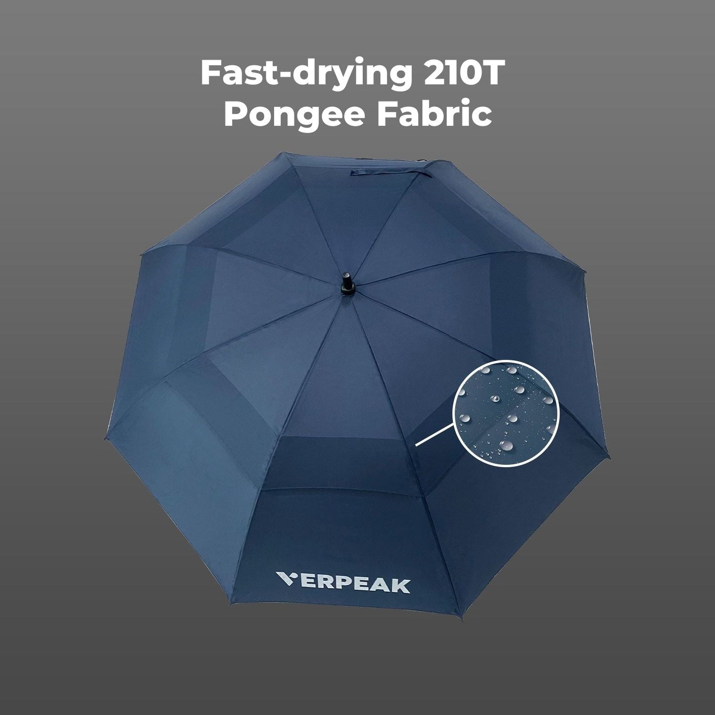 Verpeak Golf Umbrella 62" - Blue - Crafty Golf