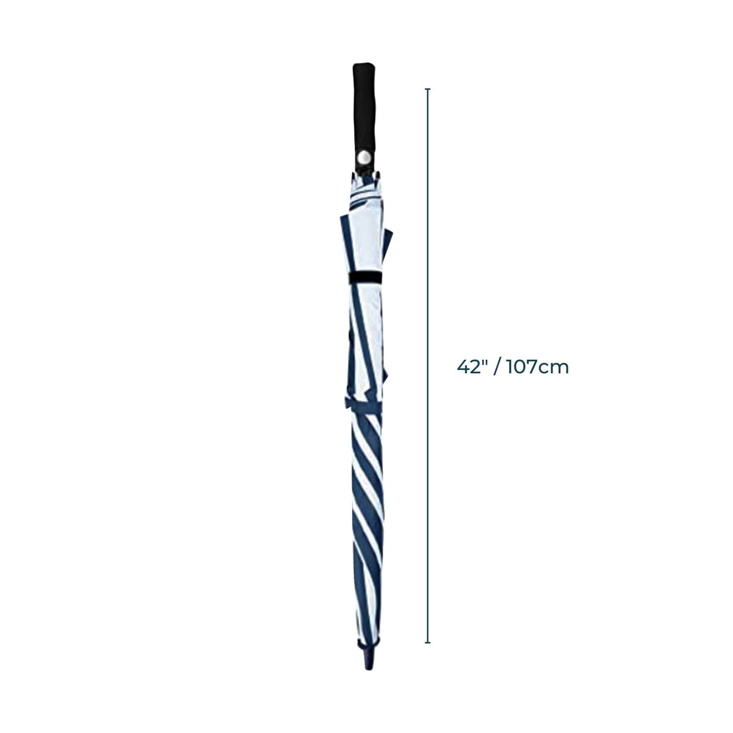 Verpeak Golf Umbrella 62" - Blue & White - Crafty Golf