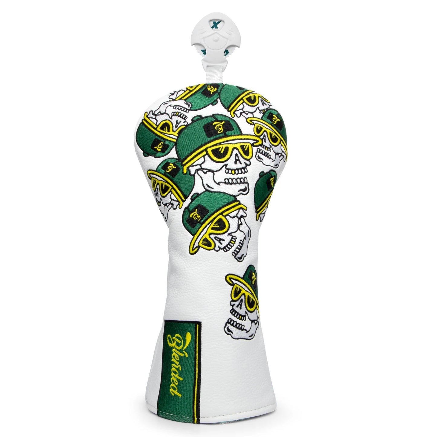 White Sk - ull Golf Head Covers - Crafty Golf