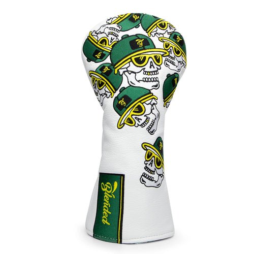 White Sk - ull Golf Head Covers - Crafty Golf