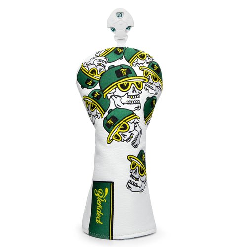 White Sk - ull Golf Head Covers - Crafty Golf
