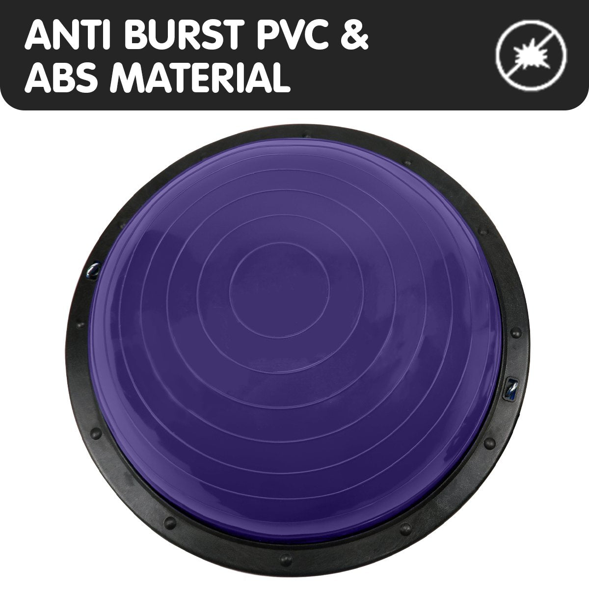 Powertrain Fitness Balance Ball Trainer - Purple - Crafty Golf